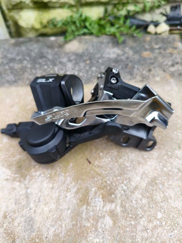 shimano slx front derailleur and shifter 3x10 speed