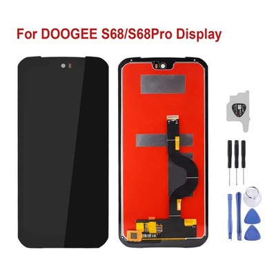 For DOOGEE S68/S68Pro Display TFT Screen Replacement Touch Digitizer Assembly