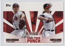 2023 Topps Series 1 One-Two Punch Greg Maddux Tom Glavine #12P-1 HOF 19yg