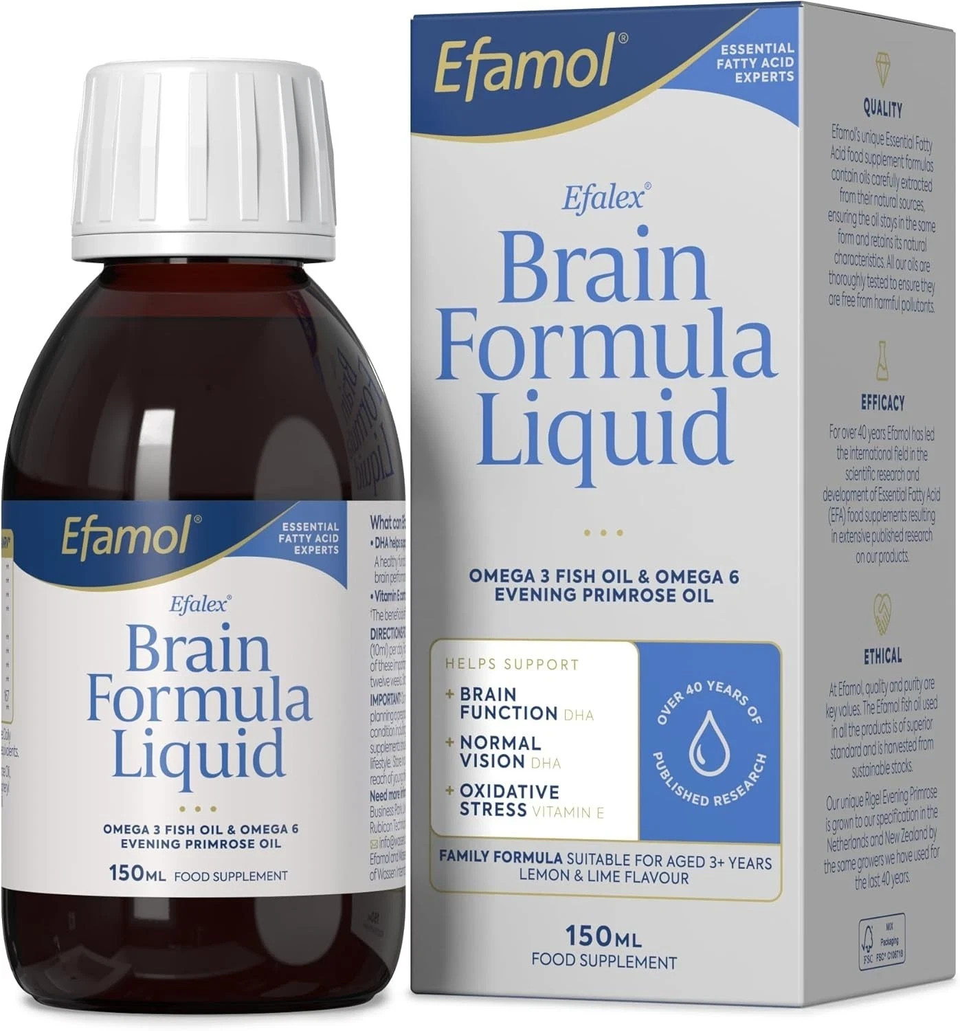 Efamol Efalex Original Liquid Brain Formula 150ml