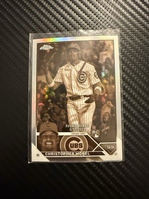 2023 Topps Chrome Update Series - Rookie Debut Christopher Morel #USC106...