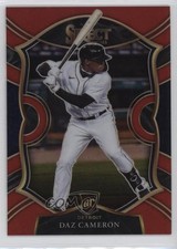 2021 Panini Select Concourse Red Prizm 184/199 Daz Cameron #83 0q3