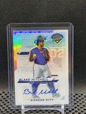 Blake Mitchell 2025 Prospect Edition Prospect Ticket Auto - Silver Holo  - #166