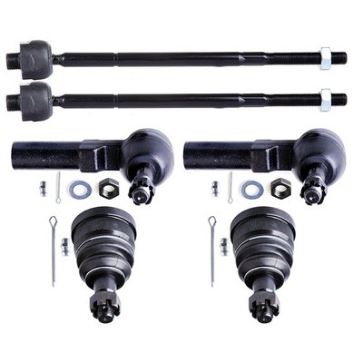 For 2000-2005 Cadillac DeVille 6x Front Lower Ball Joints Inner Outer Tie Rods