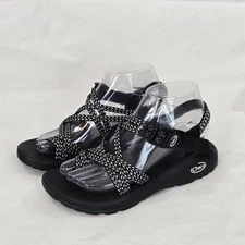 Chaco Sandals Womens Size 7 Black White Strappy Hiking Sport Outdoor Shoes