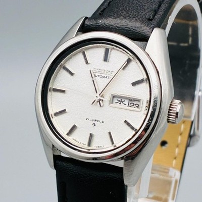 Seiko Automatic Day-Date 2706 21 Jewels Vintage Womens Watch Japan