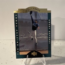 Upper Deck A Cut Above Ken Griffey Jr. Seattle Mariners Die-Cut Insert #CA2