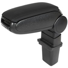 Honda Jazz III 2008 – Armlehnen-Set, schwarzes Kunstleder + Montagesatz