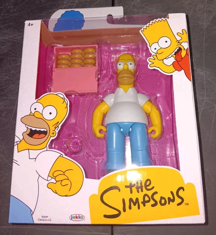 *ENVÍO GRATUITO* SET FAMILIAR SIMPSONS 5" Bart Marge Maggie Homer Lisa Jakks Pacific Foto 3 de 4