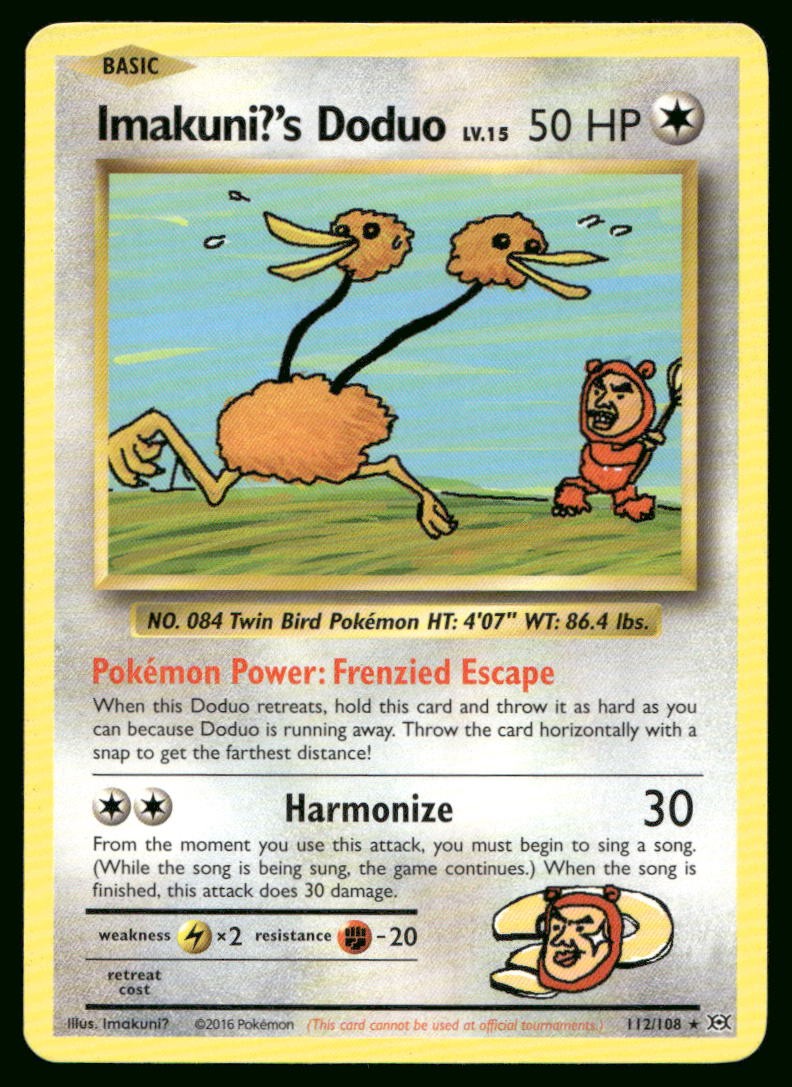 Pokemon Imakuni?'s Doduo #112/108