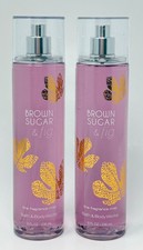 2 NEW RARE BATH BODY WORKS BROWN SUGAR FIG FINE FRAGRANCE MIST SPRAY 8OZ HTF