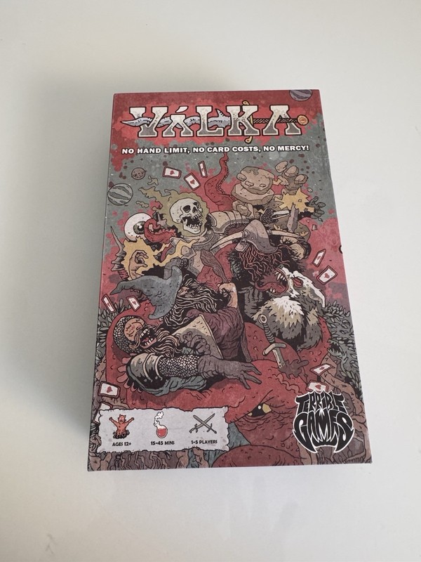 Valka Board Game Kickstarter Edition By Terrible Games Complete EXC