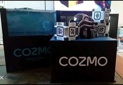 Anki Cozmo Robot Collector's Edition Liquid Metal - Rare Metallic Grey - WORKS!