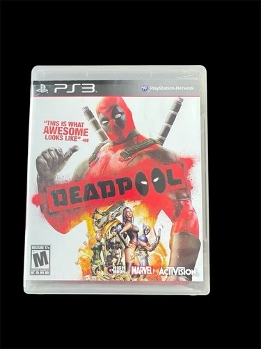 Deadpool CIB (Sony PlayStation 3, 2013) Disney Marvel Activision Complete 