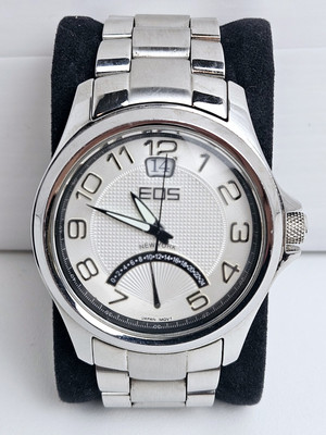 EOS New York 15s Men's Traveler Silver Watch 