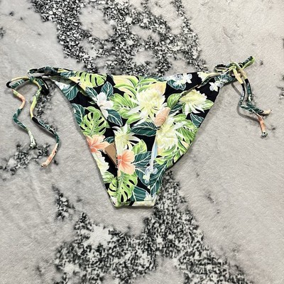 Volcom Swim Bikini Bottom Womens Size XXL Shady Beach Tie Side Resort