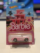 Hot Wheels Barbie The Movie 1956 Corvette pink/white 