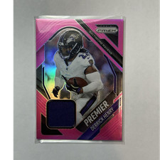 Panini 2025 Prizm Premier Jerseys Pink Prizm Derrick Henry Ravens #PJY-DHY