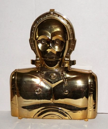 Vintage 1983 Star Wars ROTJ C-3PO Action Figure Carrying Case W/Sticker Sheet