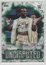 2018 Topps WWE Undisputed Green 19/50 Kofi Kingston #24 2k3