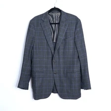 ERMENEGILDO ZEGNA Trofeo Cashmere Sport Coat Jacket Gray Men's 52/US 42
