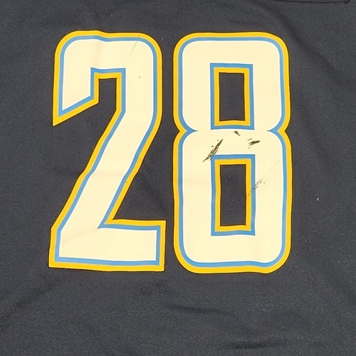 Los Angeles Chargers #28 Melvin Gordon Jersey Nike Youth XL 18/20 Navy New - Picture 7 of 11