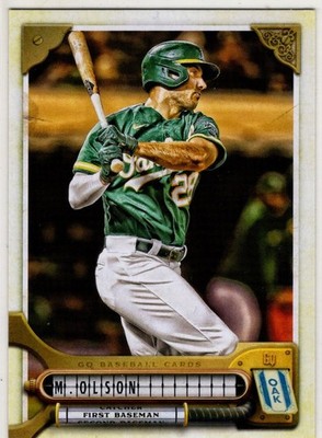 2022 Topps Gypsy Queen Baseball Matt Olson No. 98 Oakland Athletics