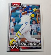 2026 TOPPS RONALD ACUNA JR ATLANTA BRAVES #50