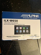 Alpine iLX-W650 7 inch Mechless In-Dash Receiver
