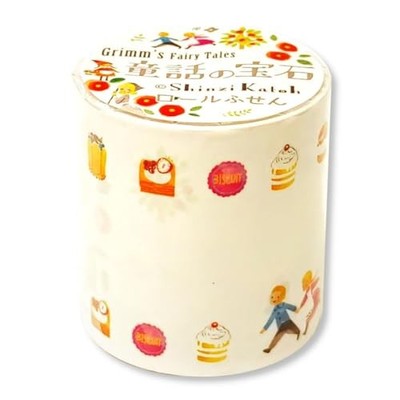 Seal-do Haftnotizen Made in Japan Fairy Tale Jewels Grimm's 6 Designs 45 x 60 mm
