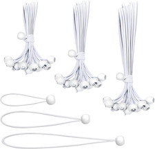 30PCS of 3 Sizes Ball Bungee Cords, 6, 9, 11 Inch Tarp Canopy Bungee Balls, Heav