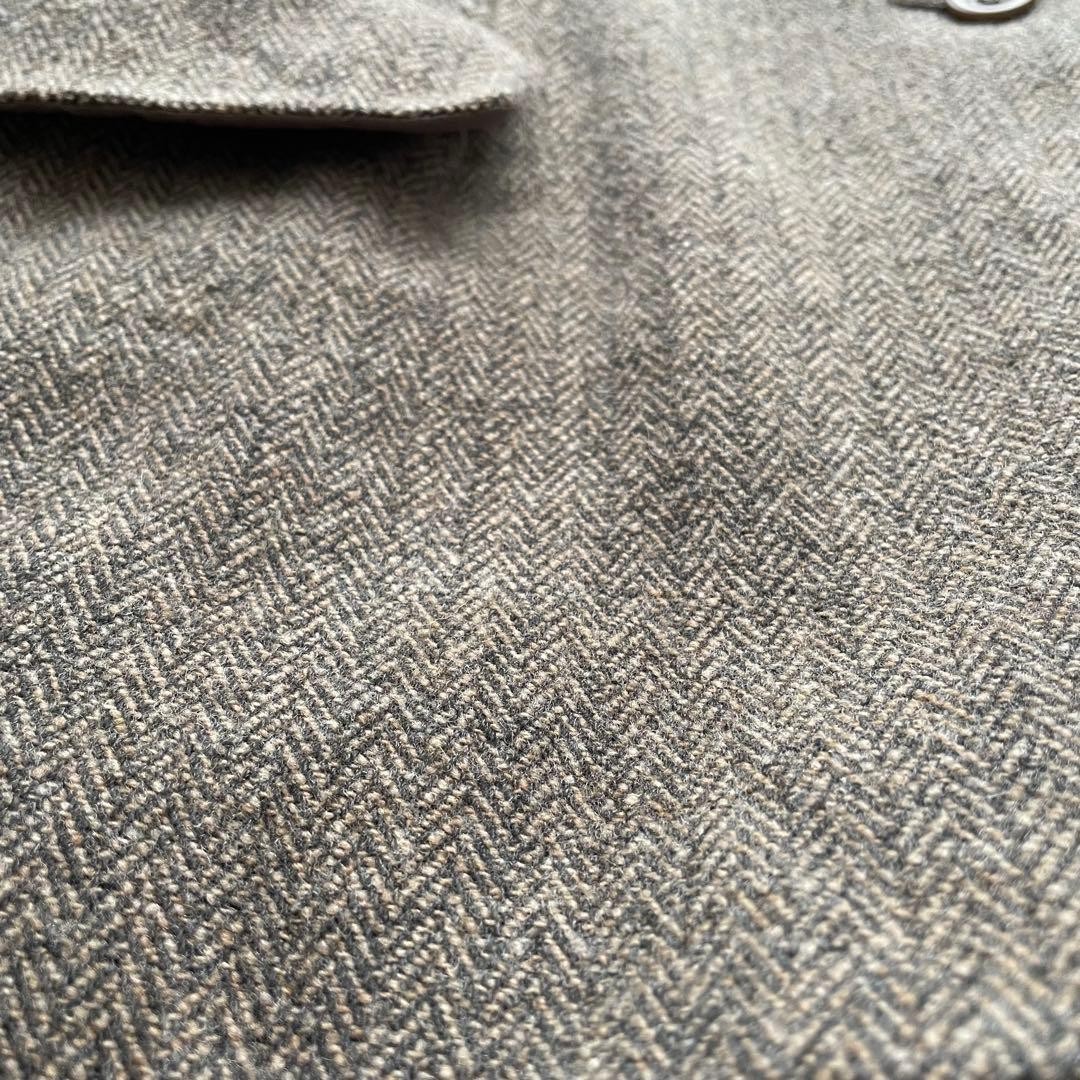 Pendleton Wool Herringbone Tweed Tailored Jacket … - image 8