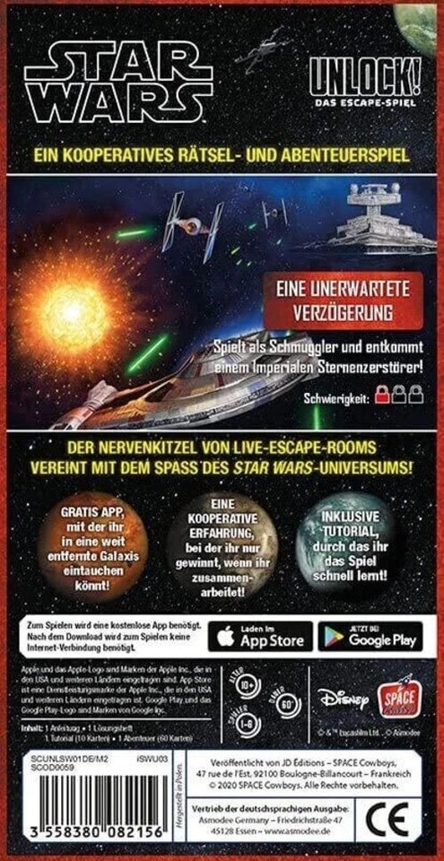 Unlock! Star Wars – Eine unerwartete Verzögerung | Rätselspiel | 1-6 Spieler - Bild 3 von 4