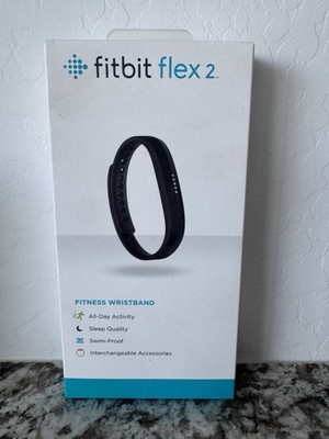 Fitbit Flex 2 Activity Tracker Black SEALED NEW IN BOX
