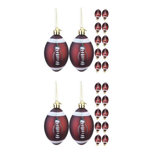  12 Pcs Ball Hanging Decoration Football Ornamets Sports Ornaments Decorations - Bild 17 von 19