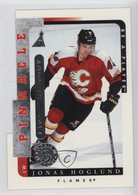 1996-97 Pinnacle Be A Player Link 2 History Jonas Hoglund #LTH-8A Rookie RC 0q5