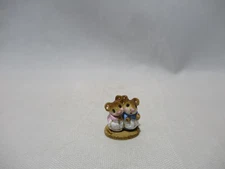 Wee Forest Folk Mini Two Mice with Candle LE Mini - New in WFF Box Only 56