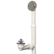 Watco 500-Lt-Pvc-Cp Tubular Bath Waste 500