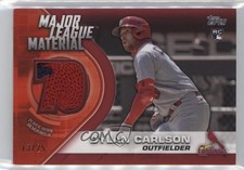 2021 Topps Update Major League Material Red 13/25 Dylan Carlson #MLM-DC 0t2