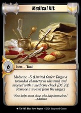 Medical Kit Ita 347 - Warlord Saga Of The Storm - Into The Accordlands Medical Kit Ita 347 - Warlord Saga Of The Storm - Into The Accordlands