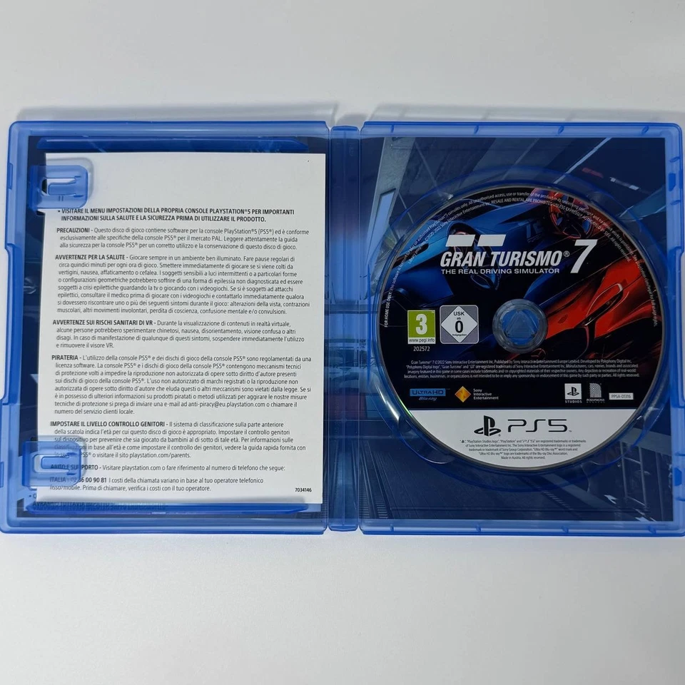 Gran Turismo 7 Sony PlayStation 5 PS5 Testato e Funzionante, foto 2 di 3