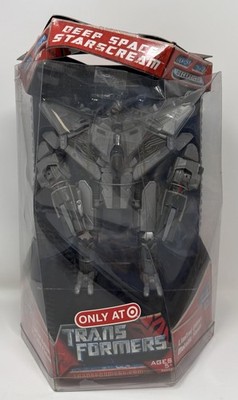 New  Transformers Movie Deep Space Starscream MIB Target Exclusive Box Damage
