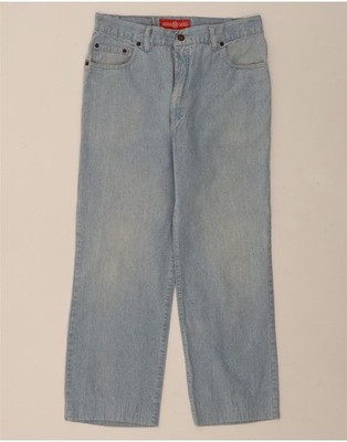 CASUCCI Womens Straight Jeans IT 50 XL W36 L27 Blue 90s AO01