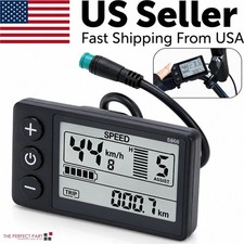 For E-Bike LCD Display 24V/36V/48V Display E-Bicycle MTB Part Electric Bike 2024