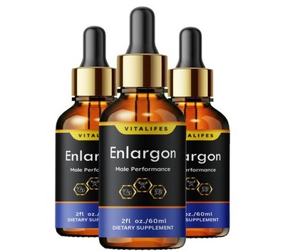 (3 Pack) Enlargon Male Support Drops Advanced Enlarg On Supplement 30 Servings