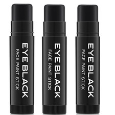 3PCS Eye Black Stick for Sports,Anti-Glare Under Eye Sports Grease Stick