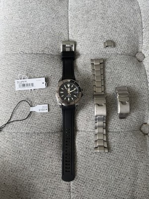 Seiko Prospex Men's Black Watch - SPB189J1