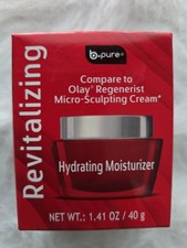 B Pure Revitalizing Vitamins B3 B5 Hyaluronic Hydrating Moisturizer Face Cream