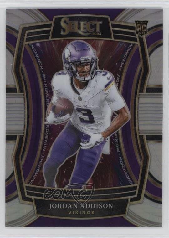 2023 Panini Select Phenomenon Silver Prizm Jordan Addison #PH-JAD 15j7