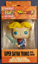 Funko Pocket Pop Llavero Super Saiyajin Trunks Con Espada Dragon Ball Super